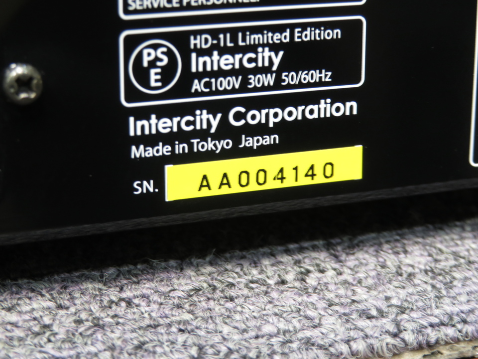HD-1L Limited Edition Intercity - 中古オーディオ 高価買取・販売