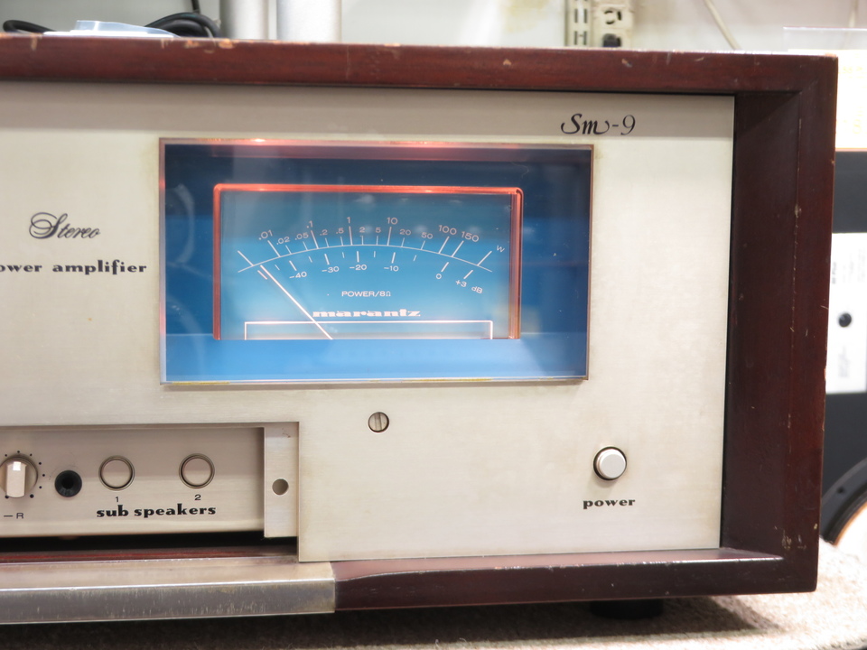 【名機】Marantz SM-9 ステレオパワーアンプ Yahoo!オークション - 「marantz sm-9」オーディオ機器の落札相場