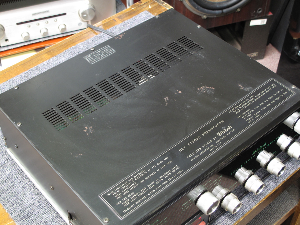C27 McIntosh - 中古オーディオ 高価買取・販売 ハイファイ堂