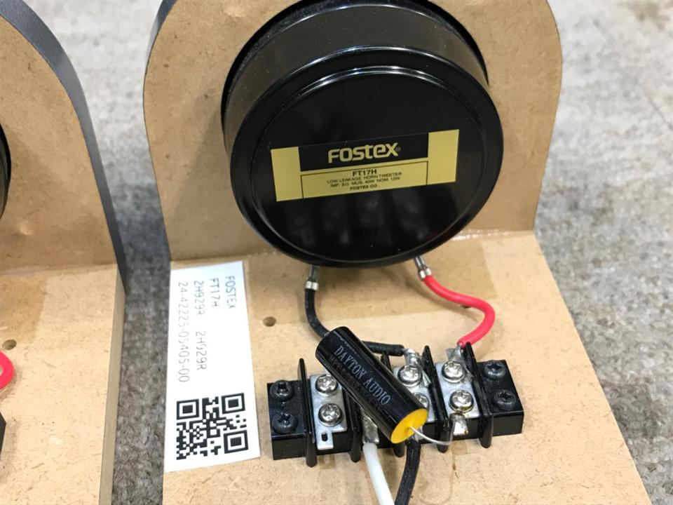 FOSTEX FT17H 2点セット FOSTEX FT17H 2点セット FOSTEX FT17H [2個1組販売] (フォステクス