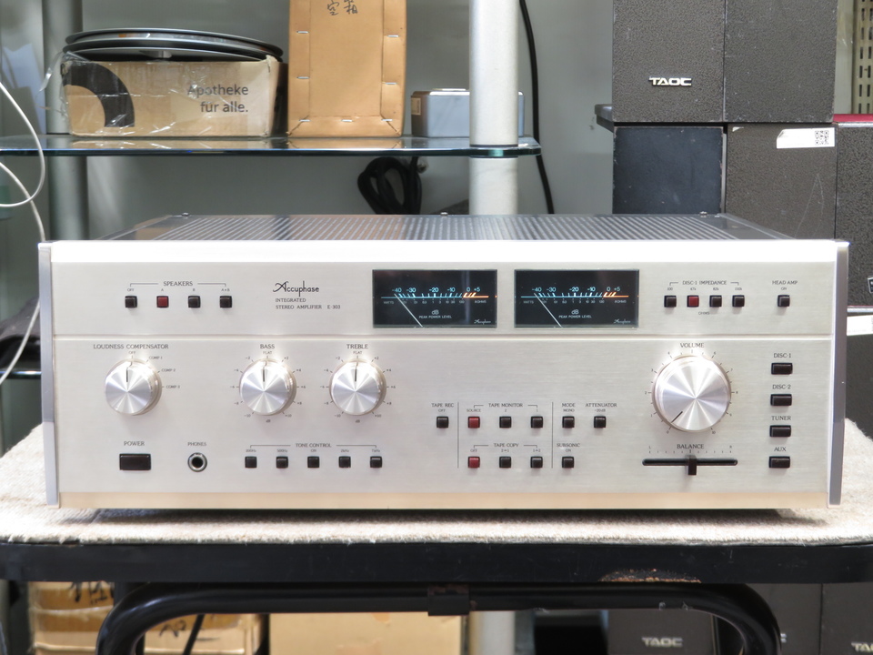 Accuphase E-303 取扱説明書とカタログ オリジナル ACCUPHASE E-303X SCH Service Manual download, schematics