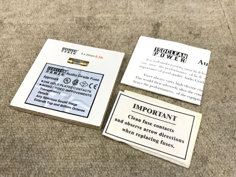 Audio Grade Fuse ISOCLEAN POWER - 中古オーディオ 高価買取 Audio Grade Fuse ISOCLEAN POWER - 中古オーディオ 高価買取