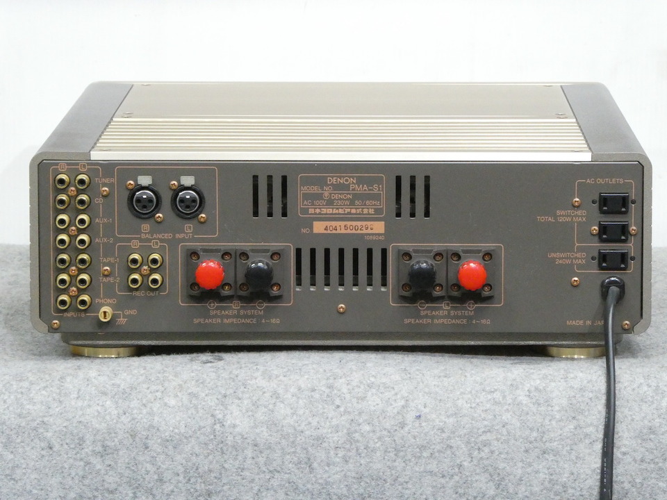 PMA-S1 DENON - 中古オーディオ 高価買取・販売 ハイファイ堂