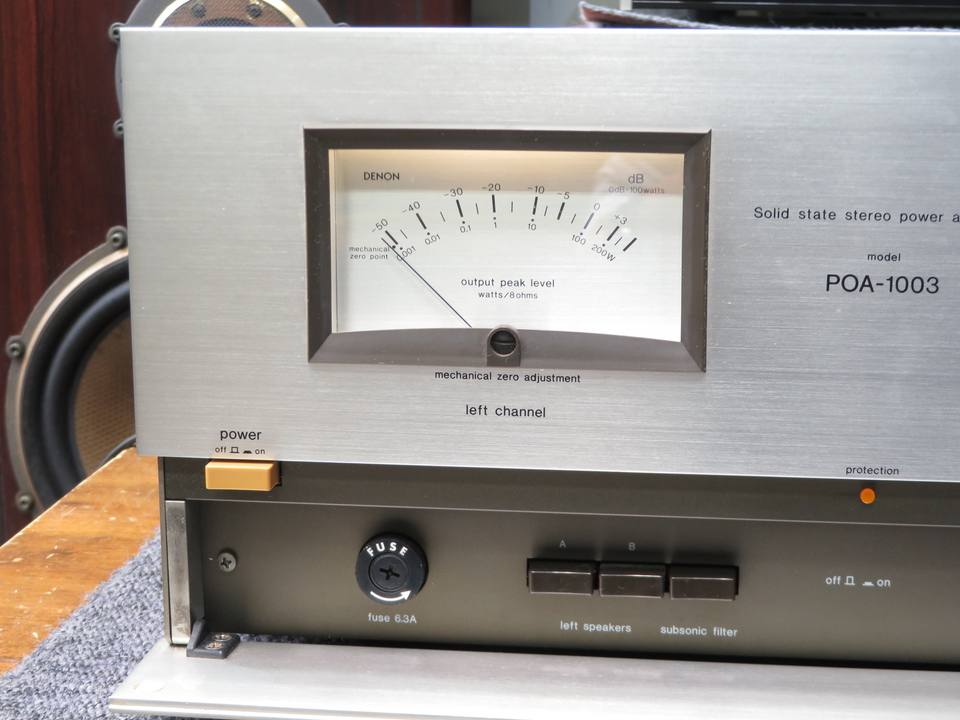 POA-1003 DENON - 中古オーディオ 高価買取・販売 ハイファイ堂