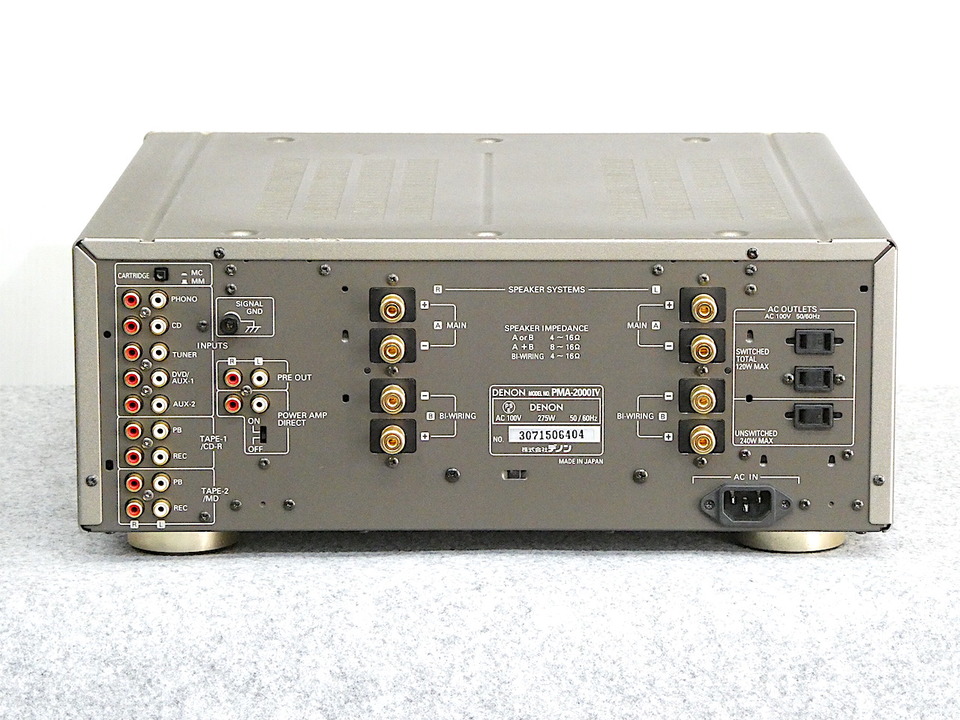 PMA-2000/4 DENON - HiFi-Do McIntosh/JBL/audio-technica/Jeff
