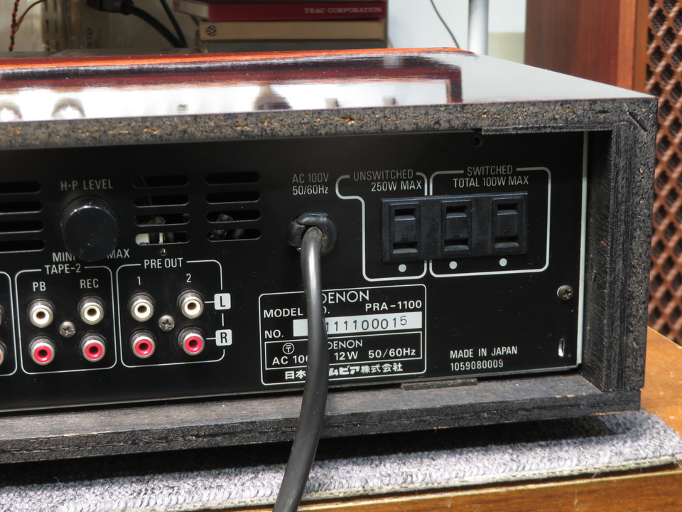 DENON PRA-1100　コントロールアンプ　動作美品 DENON PRA-1100 コントロールアンプ 動作美品 楽天市場】DENON