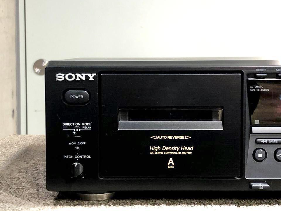 ソニー　カセットデッキ　TC-WE475 リモコン付　整備動作品 TC-WE475 SONY - 中古オーディオ 高価買取・販売 ハイファイ堂