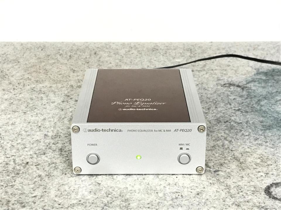 Audio technica AT-PEQ20 フォノイコライザー　MC/MM共 Audio technica AT-PEQ20 フォノイコライザー MC/MM共 AT-PEQ20