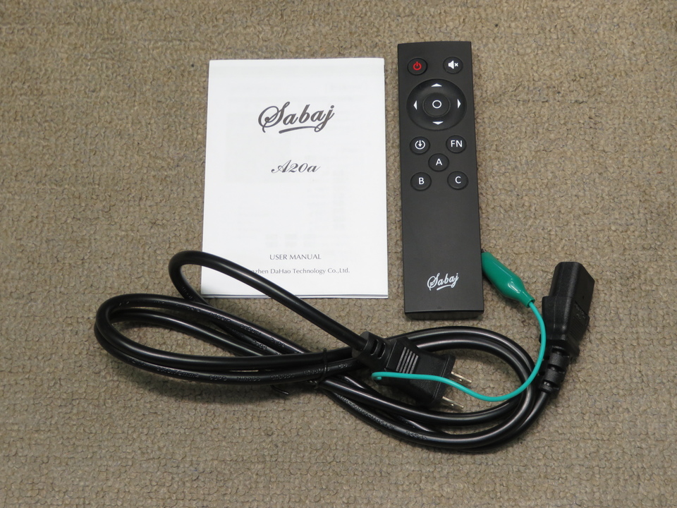 A20a Sabaj - 中古オーディオ 高価買取・販売 ハイファイ堂