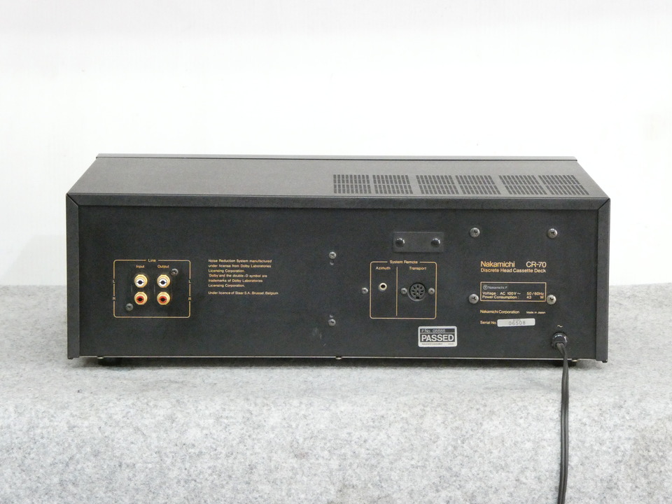 CR-70 Nakamichi - HiFi-Do McIntosh/JBL/audio-technica/Jeff Rowland