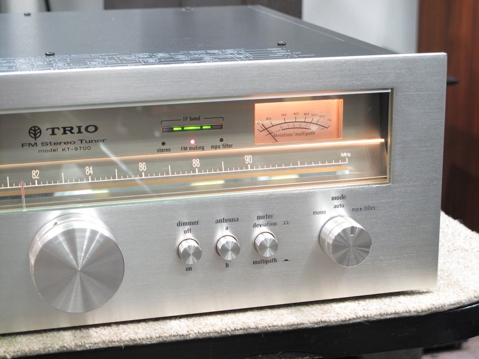 TRIO 最高級 FM 専用チューナー　KT 9700 TRIO KT-9700 FM専用チューナー - 中古オーディオの販売や買取