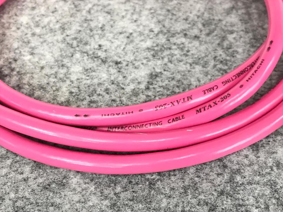 日立電線 RCAケーブル MTAX-205 HITACHI RCAケーブル Melltone MTAX-205 ペア1.5m - メルカリ