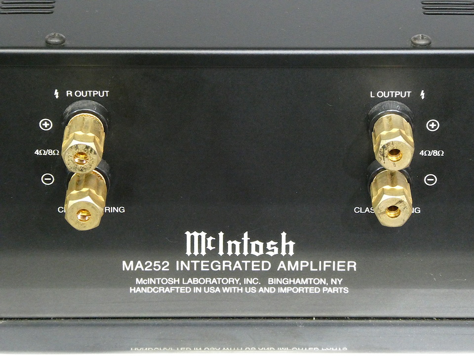 MA252 McIntosh - 中古オーディオ 高価買取・販売 ハイファイ堂