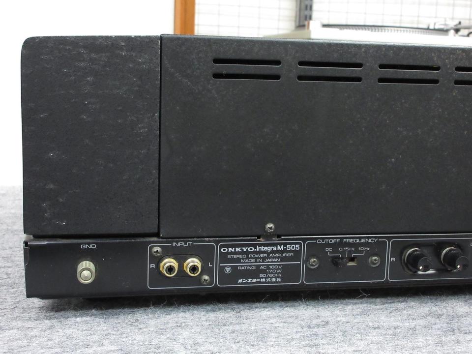Integra M-505 ONKYO - HiFi-Do McIntosh/JBL/audio-technica/Jeff