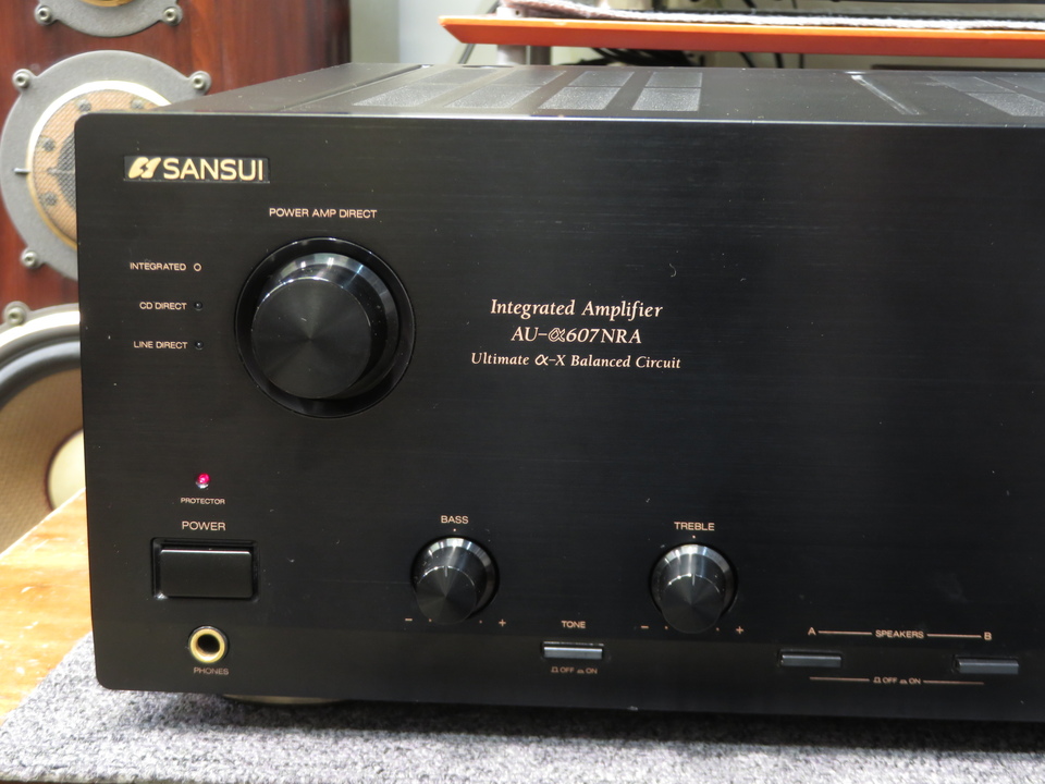 SANSU　プリメインアンプ　AU-a607 NRA SANSUI AU - α 607 NRAII Specifications