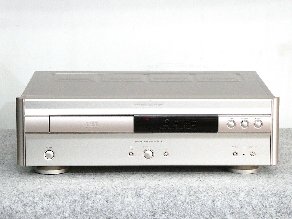[中古 CD PLAYER]marantz CD-16D CD-16DF CD-16D marantz - 中古オーディオ 高価買取・販売 ハイファイ堂