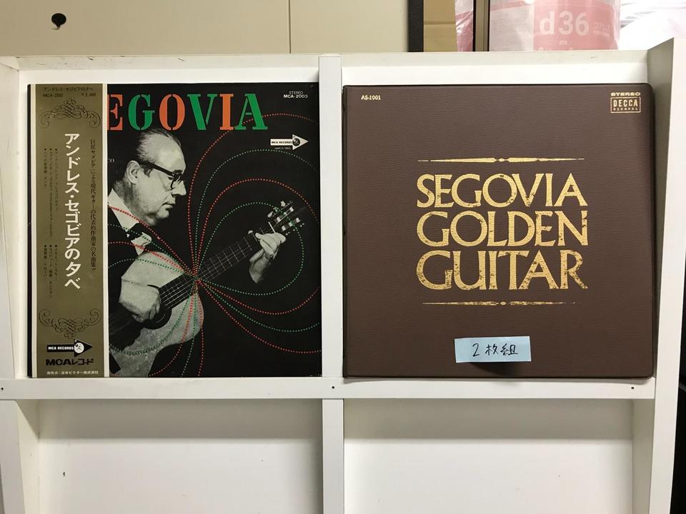 セゴビア レコード　SEGOVIA GOLDEN GUITAR SEGOVIA GOLDEN GUITAR レコード アンドレスセゴビア（アンド