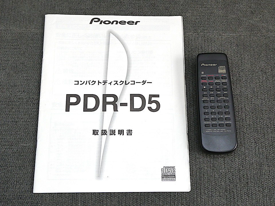 PDR-D5 PIONEER - HiFi-Do McIntosh/JBL/audio-technica/Jeff