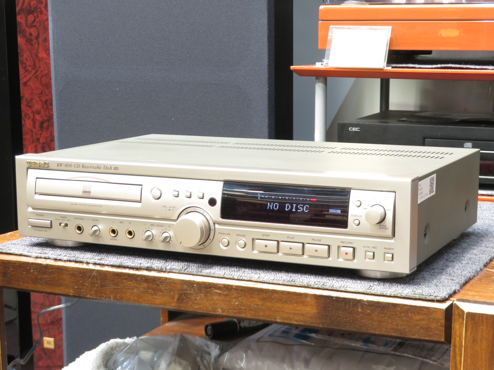 TEAC RW-800 CDレコーダー TEAC ティアック RW-800 CDレコーダー CD-R