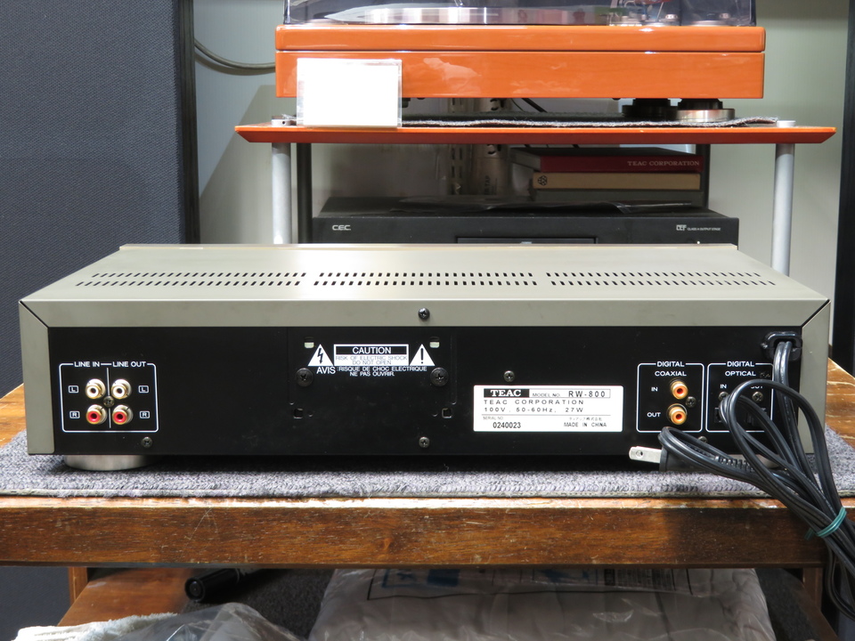 RW-800 TEAC - 中古オーディオ 高価買取・販売 ハイファイ堂