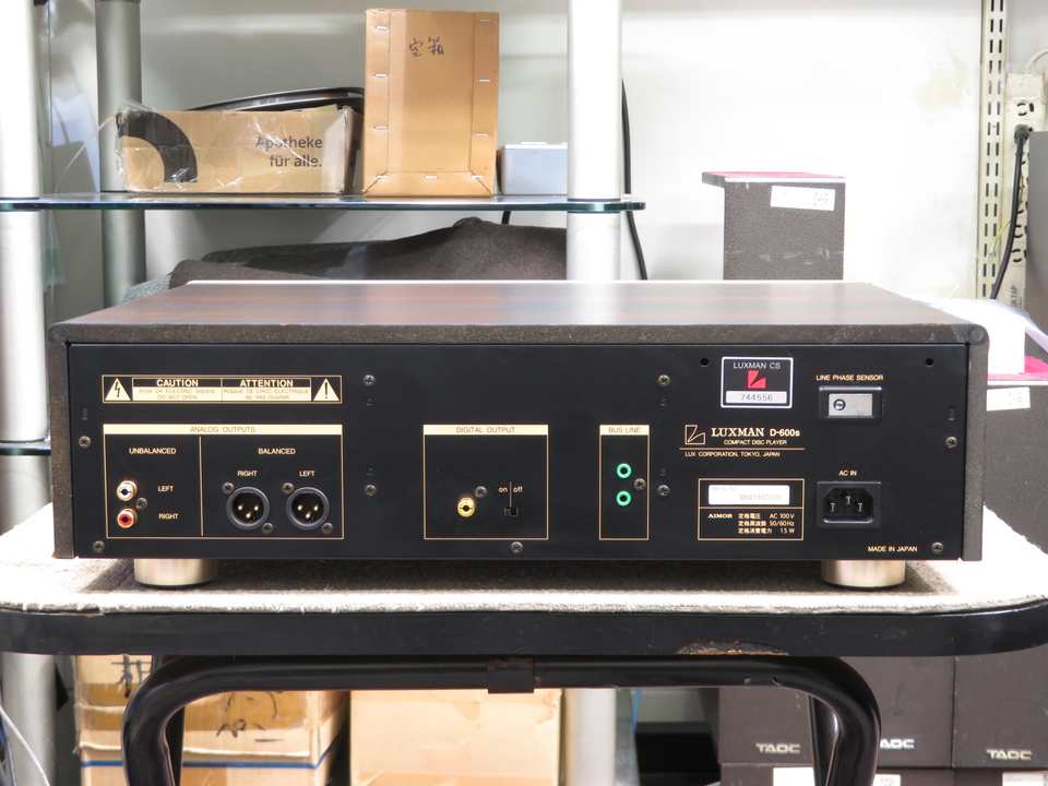 D-600s LUXMAN - 中古オーディオ 高価買取・販売 ハイファイ堂