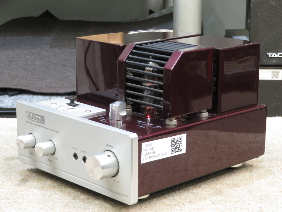 TRIODE トライオード　TRX-HD82 Triode TRX-PM84 TRX-HD82 評価 レビュー 試聴 真空管アンプ