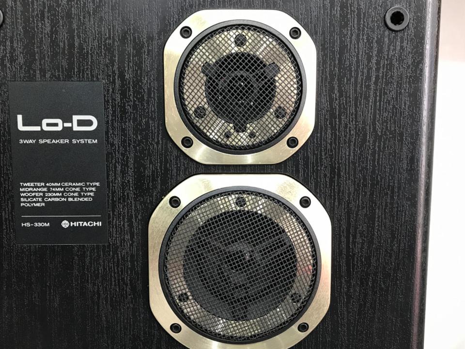 HITACHI LO-D HS-330M スピーカーペア Yahoo!オークション - HITACHI 日立 Lo-D スピーカーペア HS-330M