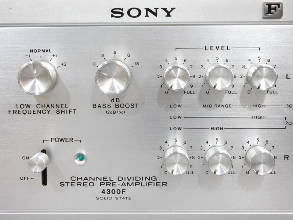 TA-4300F SONY - 中古オーディオ 高価買取・販売 ハイファイ堂