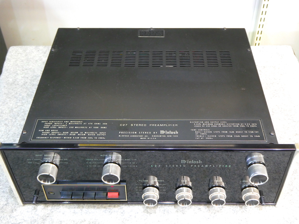 C27 McIntosh - 中古オーディオ 高価買取・販売 ハイファイ堂