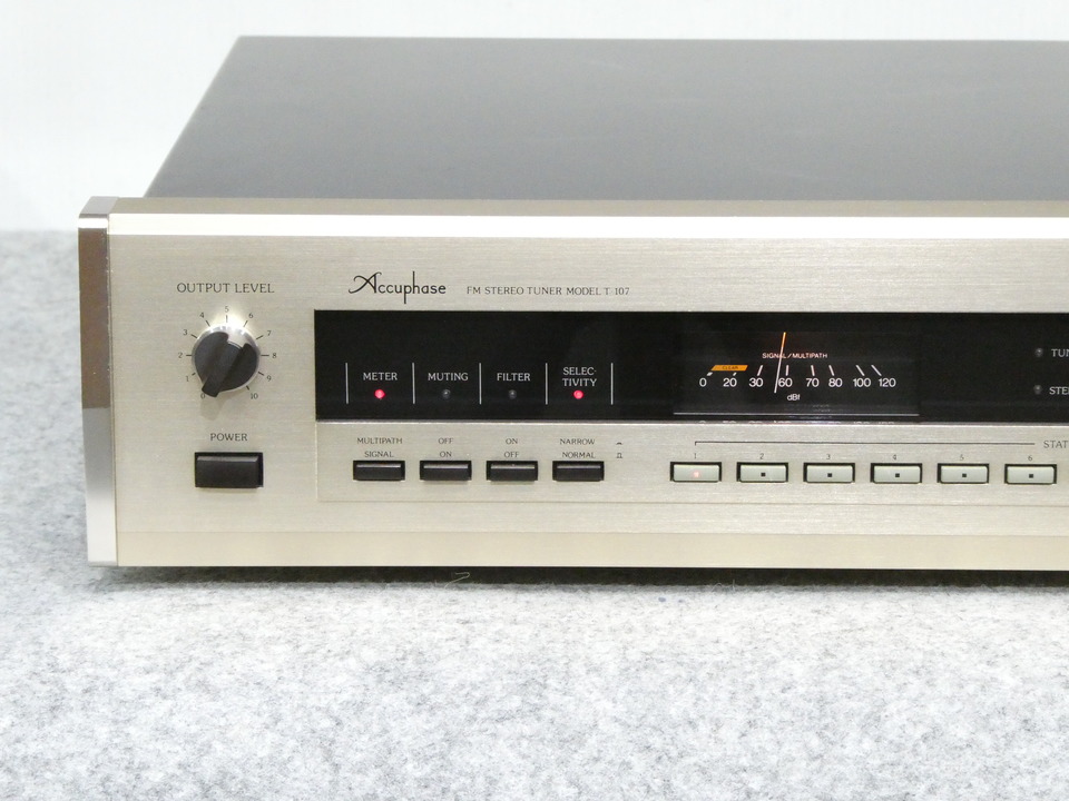 T-107 Accuphase - 中古オーディオ 高価買取・販売 ハイファイ堂
