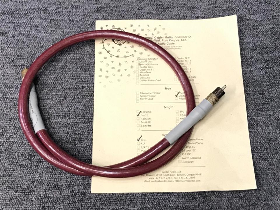 Lightning 15/1.0m Cardas - 中古オーディオ 高価買取・販売 ハイファイ堂