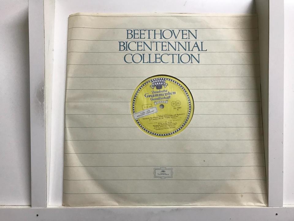 生誕200年記念 ベートーヴェン大全集 LP-BOX レコード 帯付き ベートーヴェン生誕200周年ボックス第4巻 ヴァイオリンとチェロのため