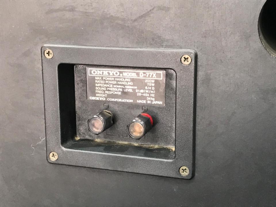 D-77X ONKYO - 中古オーディオ 高価買取・販売 ハイファイ堂