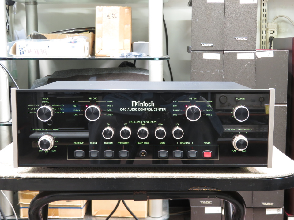 ◼️ジャンク品◼️マッキントッシュC40 AUDICONTROL CENTER ◼️ジャンク品◼️マッキントッシュC40 AUDICONTROL CENTER