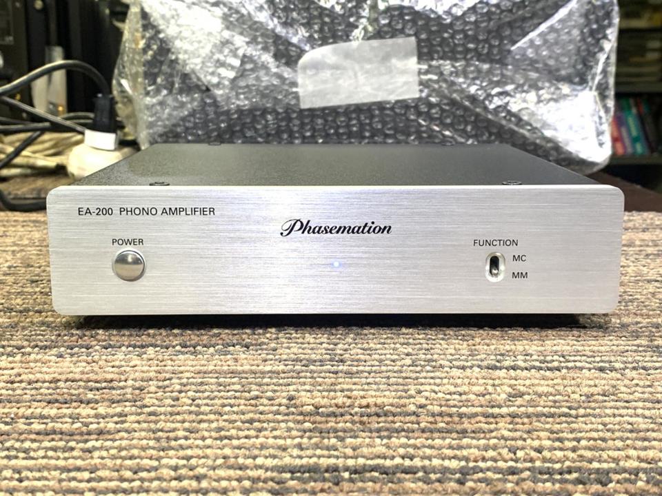 【極美品】Phasemation EA-200 フォノアンプ 元箱・付属品完備 極美品・即発送】Phasemation EA-200 フォノアンプ 付属品完備