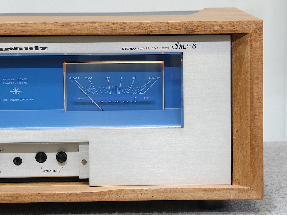 マランツ marantz  Sm-8 A級 パワーアンプ Marantz パワーアンプ SM-8 マランツ 本体のみ