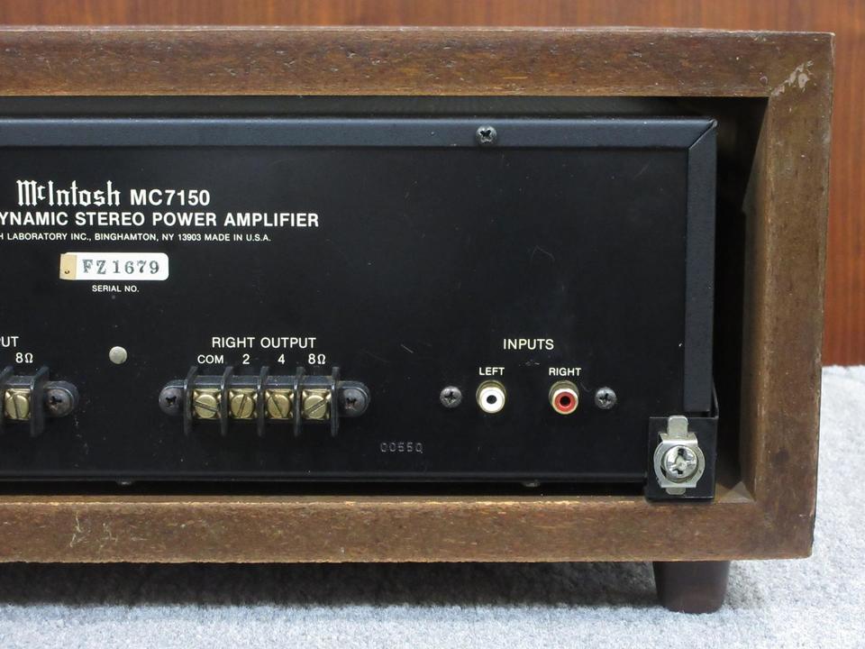 MC7150 McIntosh - 中古オーディオ 高価買取・販売 ハイファイ堂