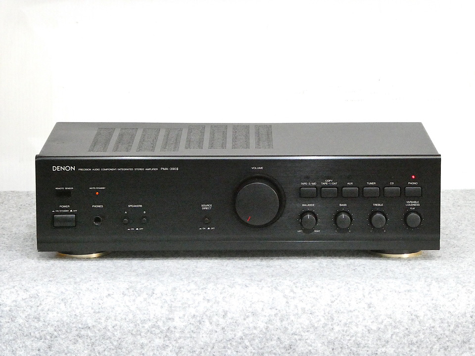 完動品　DENON デノン　プリメインアンプ　PMA-390Ⅱ Amazon | DENON デノン PMA-390III プリメインアンプ | Denon
