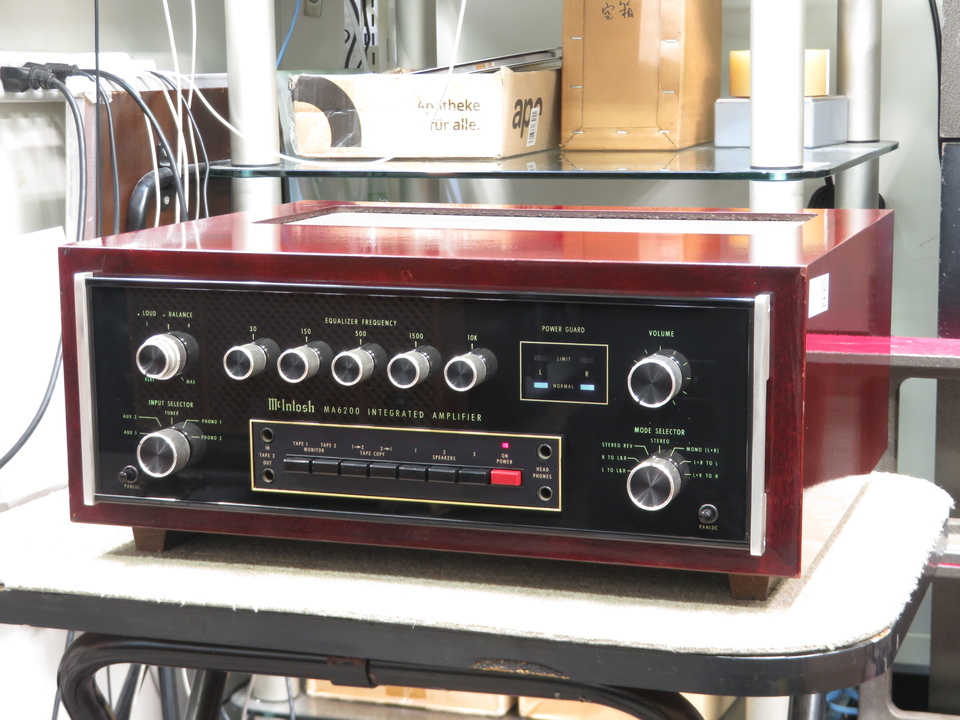 McIntosh マッキントッシュMA6200 プリメインアンプ McIntosh プリメインアンプ MA6200 | 広島のオーディオ