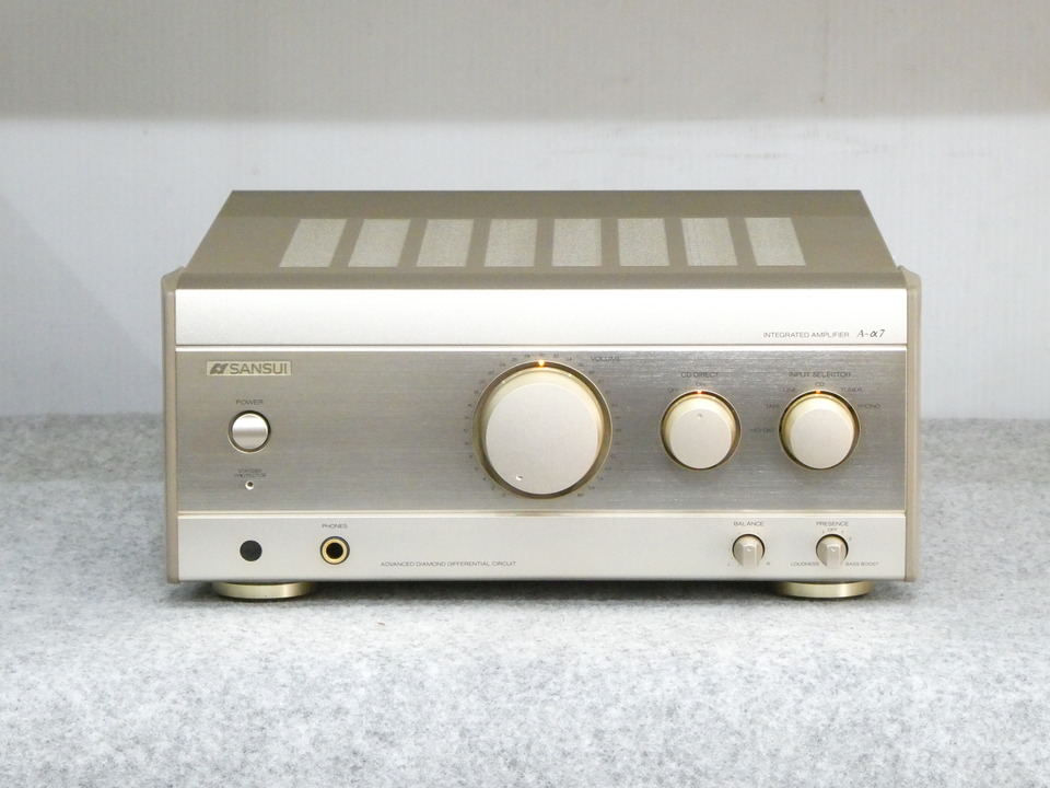 サンスイ　A-α7＋T-α7 Amazon.co.jp: SANSUI 山水 サンスイ T-α7 FM/AMステレオ