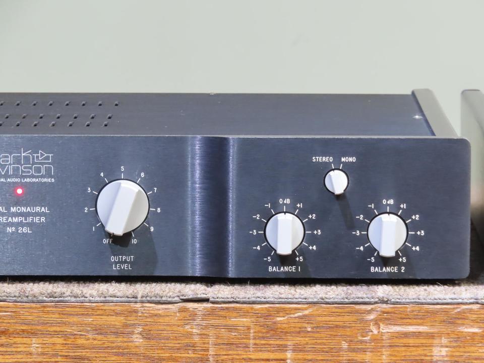 アンプ Mark Levinson No.26L balance Mark Levinson No.26L BALANCE マークレビンソン プリアンプ