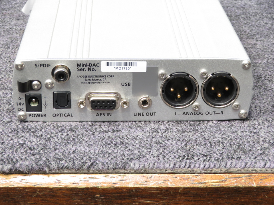 Apogee Electronics Mini-DAC ジャンク品 本体のみ Mini-DAC APOGEE - 中古オーディオ 高価買取・販売 ハイファイ堂