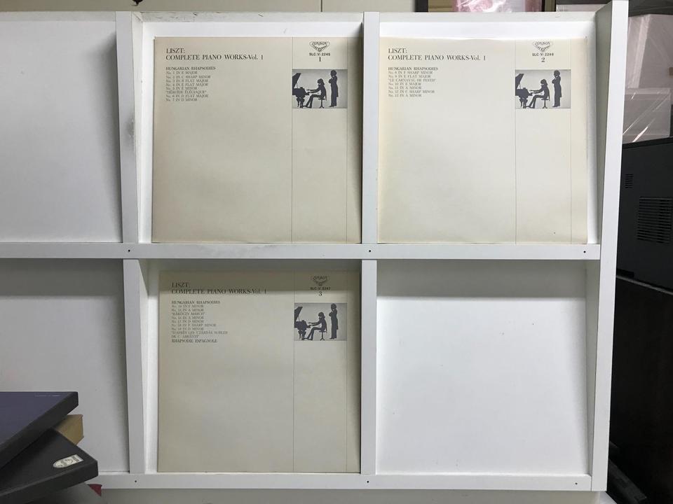 フランス・クリダ リスト ピアノ曲大全集第1、2巻7枚セット - 中古