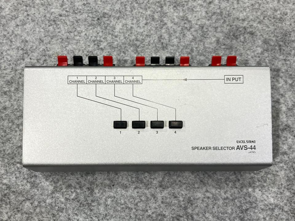 EXCEL SOUND ラインセレクター オーディオセレクター 高品位 日本製 AVS-60 定価15000円 オーディオ専門店 でんき堂スクェア湘南 » 中古品速報EXCEL SOUND