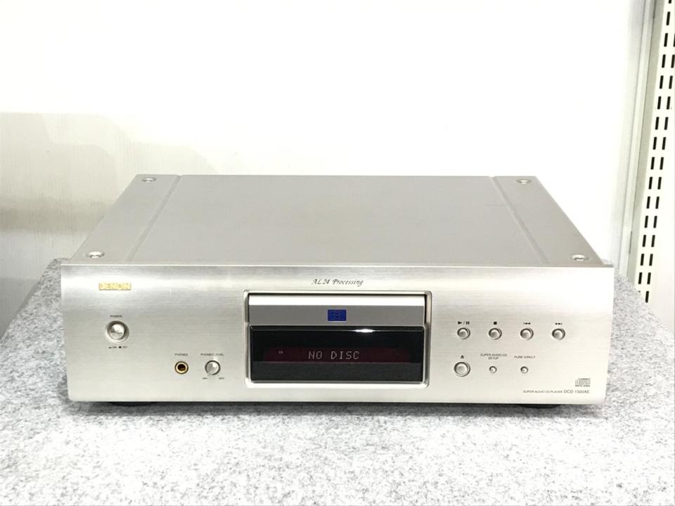 DENON DCD-1500AE SACDプレーヤー 完動美品 送料無料！ Denon DCD-1500AE SACD Player Used w⁄Manual