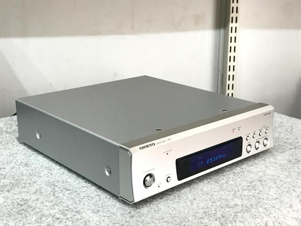 ■【定価：￥30000・2008年】ONKYO　T-433 チューナー ONKYO オンキョー FM/AMチューナー T-433