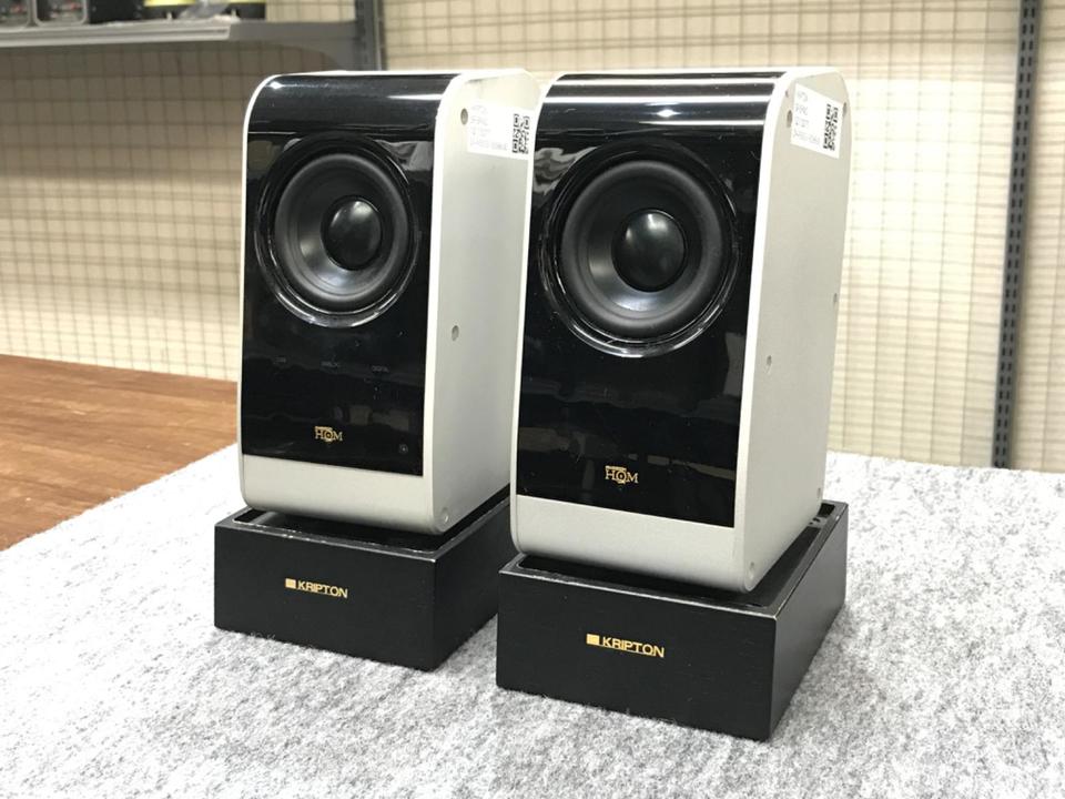 クリプトン！高音質スピーカー KS-3HQM/ハイレゾ音源/専用ベース付き