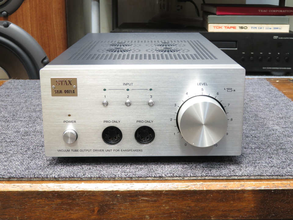 スタックス STAX SRM-007TA イヤースピーカードライバー STAX スタックス SRM-007tA イヤースピーカー専用ドライバー
