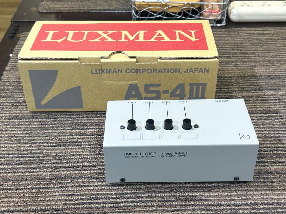 LINE ◇◇LUXMAN AS-4Ⅲ LINE SELECTOR AVセレクター ラインセレクター