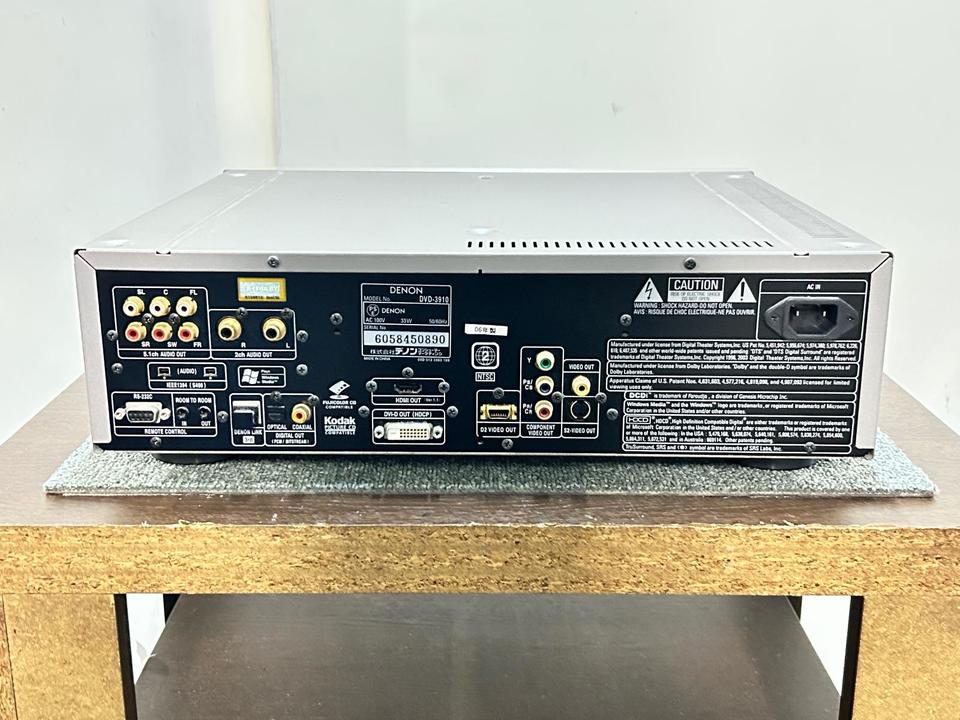 DVD-3910 DENON - 中古オーディオ 高価買取・販売 ハイファイ堂